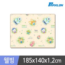 파크론 뽀로로 하늘구경 웰빙 놀이방매트 185x140x1.2cm, 상품선택:뽀로로 하늘구경 웰빙 185x140x1.2cm