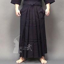 검도복 검도도복 Tianzhiwu-11000 블루 염색 순수 코튼 팬츠 스커트 100% 천연 식물 이너 카 라인 일본산
