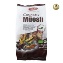 라이브잇 훅스 유기농 크런치 초콜릿 뮤즐리 시리얼, 350g, 2개