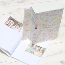 Nakabayashi 백일 돌 생일선물에는..360장수납 5권/팩...나카바야시 3단 포켓앨범 Aromatique rose HF485