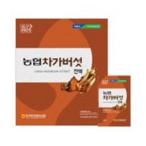 (1+1) 농협 차가버섯 진액 70ml x 30포+30포 (총60포 2박스) 부모님건강식품선물, 2박스, 30포