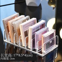 콘솔서랍장 아이 섀도우 투명 파우더 수납 선반 데스크탑 서랍 공간 컬러 화장품 메이크업 정리함, A S