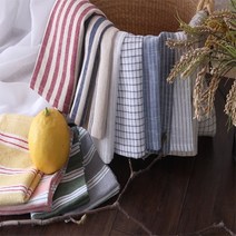 불로홈 린넨 키친 크로스 행주, 40. 거즈 카키