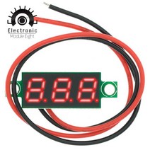 모니터40인치 울트라 와이드 모니터 티비 tv 0.28 인치 2.5V-40V 미니 디지털 전압계 테스터 미터 빨간색/, 01 빨간