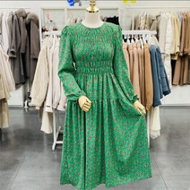 클리지 클리지 sh06 플라워 티어드 쉬폰 원피스 CN2WOP05 (9614668)