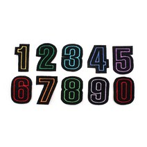 [H51] color별 숫자SET - 패션패치/와펜제작, 3