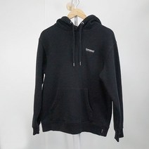 COVERNAT 캥거루포켓 후드티 블랙 (남녀공용 S)