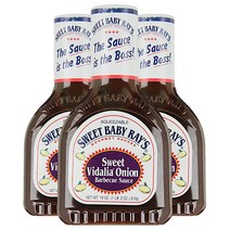 스위트베이비레이 바베큐 소스 Sweet Vidalia Onion 510g 3팩