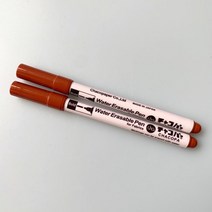[세아퀼트] 챠코 수성펜 2color, 갈색