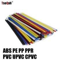 플라스틱 용접봉 ABS PP PE PVC 1m 길이 2 개, [03] Clear 1m 2pcs, [05] PVC