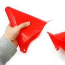 훈련 칼라콘 1P 레드 축구 체력훈련 라바콘 트레이닝 연습용품