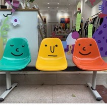 버스 정류장 의자 공원 야외용 벤치 3인용 편의점 야구장 카페, 4인용