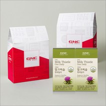 GNC 밀크씨슬 원데일리 (600mg) 60정+60정+쇼핑백 100%정품 161035