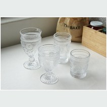 카페 파르페컵 두꺼운 고블렛 유리컵 모음 커피유리잔 싱글족, 하이볼