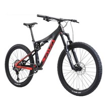 MTB자전거 산악 엠티비 SAVA-27.5/ 29 풀 서스펜션 산악 자전거 DH Enduro Mtb Deore M6100 12 단 듀얼 바, 01 Black_03 29x19