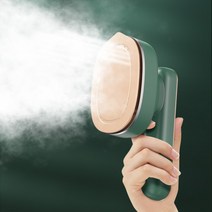 핸디형 강력 스팀 다리미 고급 무선 가벼운 1인 가구 자취생 대학생 원룸 빨래 필수품 추천, 에메랄드