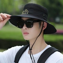 남자 아웃도어 등산 캠핑 햇빛가리개 사파리 모자
