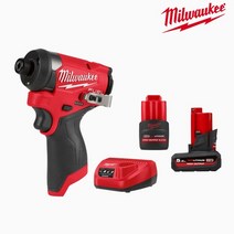 밀워키 M12 FID2-5252X / 12V 5.0Ah&2.5Ah 충전임팩드릴 임팩트드릴, 1개