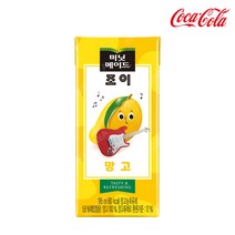 코카콜라 미닛메이드 조이 망고 195ml X 32팩/ 주스 음료수