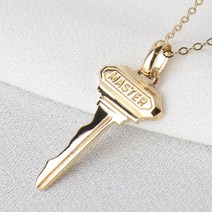 뷰띵 14K 18K 마스터 앤틱 열쇠 펜던트