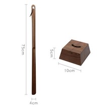 구두주걱 원목 구둣주걱 구두헤라 고급 신발헤라 현관 인테리어, F 호두나무 75cm