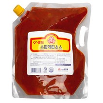 (실온)[오뚜기]오쉐프 스파게티소스2kgx2, 2kg, 2개