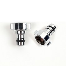 원터치 커플링 호스연결구 수전 커넥터 수도꼭지 호수 x 5개 _64421300EA, 본상품선택, 1
