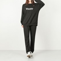 벤티브 여자 기모 무지스웨트 빅사이즈 트레이닝 일자팬츠