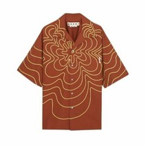 [명품][명품]MARNI 마르니 년 VIBRATING FLOWER POPELIN