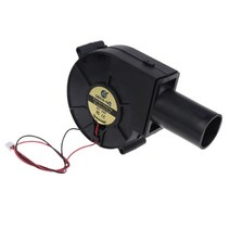 시로코팬 풍로 낙엽청소기 무선 송풍기 배풍기H4GD 5V-24V 공기 송풍기 팬 숯 스타터 요리 화재 그릴 + 덕, 02 24V