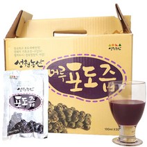 머루포도즙 100ml x 50포, 단품, 단품