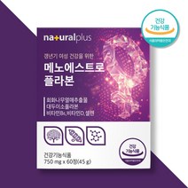 [A.H.] 회화나무 열매 추출물 NON-GMO 대두이소플라본 비타민B6 비타민D 셀렌 갱년기 여성 건강 영양제 60정 약1개월분 개별포장 소포리코사이드 뼈건강 항산화, 1개