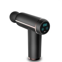 승모근마사지 뒷목뻐근 어깨찜질기 fascia gun vibrator masage gun 근육 마사지 총 마사지 바디 마사지 피트니스 근육 마사지 총 back massager, 검은색