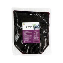 오붐 블루베리 필링잼 2kg 1박스 5개