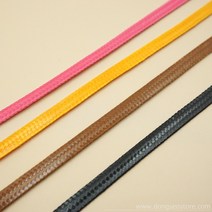 납작이 치즈끈 5mm(32컬러) 폴리끈 가죽느낌, 1롤(100야드), 28. 아스트로블루