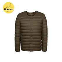남성패딩 깔깔이 군용 명품 항공점퍼 뽀글이 [Banana Store] UNIQLO STYLE 울트라 라이트 쇼트 다운 재킷