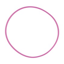 식판실리콘 핑크 5개(기본형) 식판도시락 교체용 뚜껑 고무패킹 어린이집준비물 유치원