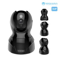 YESKAMO 예스카모 고화질 실내외용 무선 홈 IP CCTV 카메라, KR-826-5M-Hei-선택5
