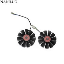 그래픽카드 글카 T128010BH 75mm DC 12V 0.25A 쿨러 팬 채굴 게임용, 2PCS