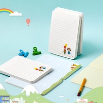 두꺼운 메모지 한장씩 떼어쓰는 메모패드 귀여운 디자인