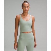 룰루레몬 얼라인 탱크 상의 - 팜 코트 티셔츠 탱크탑 261125