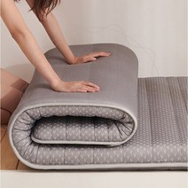 제이파크 접이식 라텍스 메모리폼 사계절 토퍼 매트리스 수면매트 거실 원룸 간이 침대 매트