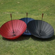 편안한 그립감 우드핸들 24살 프리미엄 장우산 골프우산