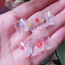 테라리움커피 컵/인형의 집/미니어처/사랑스러운 귀여운/요정 정원 놈/이끼 테라리움 장식/분재/입상/모델/, 10 10 cups8