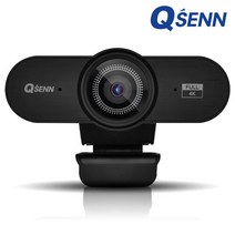 큐센 QC4K USB 웹카메라 Full 4k 웹캠 화상캠 초고해상도 마이크내장