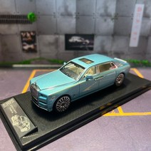 모형자동차 다이캐스트 롤스로이스1/64 Smallcarart 롤스로이스 팬텀 제너레이션 다이캐스트 모델 카, 09 하늘색
