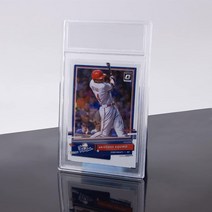 Black Lotus 7개몫 등급 카드 슬래브 표준 사이즈 카드용 라벨 투명 트레이딩 홀더 스포츠 프로텍터 매트 하드 슬리브 742859, Clear