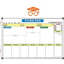 일반형 칠판박사 공사현황판 화이트보드, 공사현황판(대형)