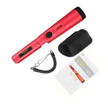 휴대용 금속 탐지기 포지셔닝 막대 IP68 방수 물 핀포인팅 최대 3 미터, 05 Without box red