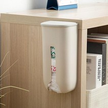 비닐 봉투 정리함 싱크대 보관함 봉지 케이스 수납함 거치대, 그린